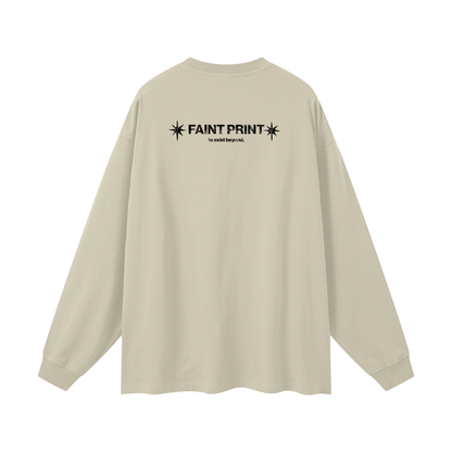 long sleeve graphic shirt,stussy inspired long sleeve,unisex streetwear shirt,100 cotton graphic tee,oversized long sleeve shirt,drop shoulder long sleeve,minimalist streetwear top,loose fit cotton shirt,casual streetwear