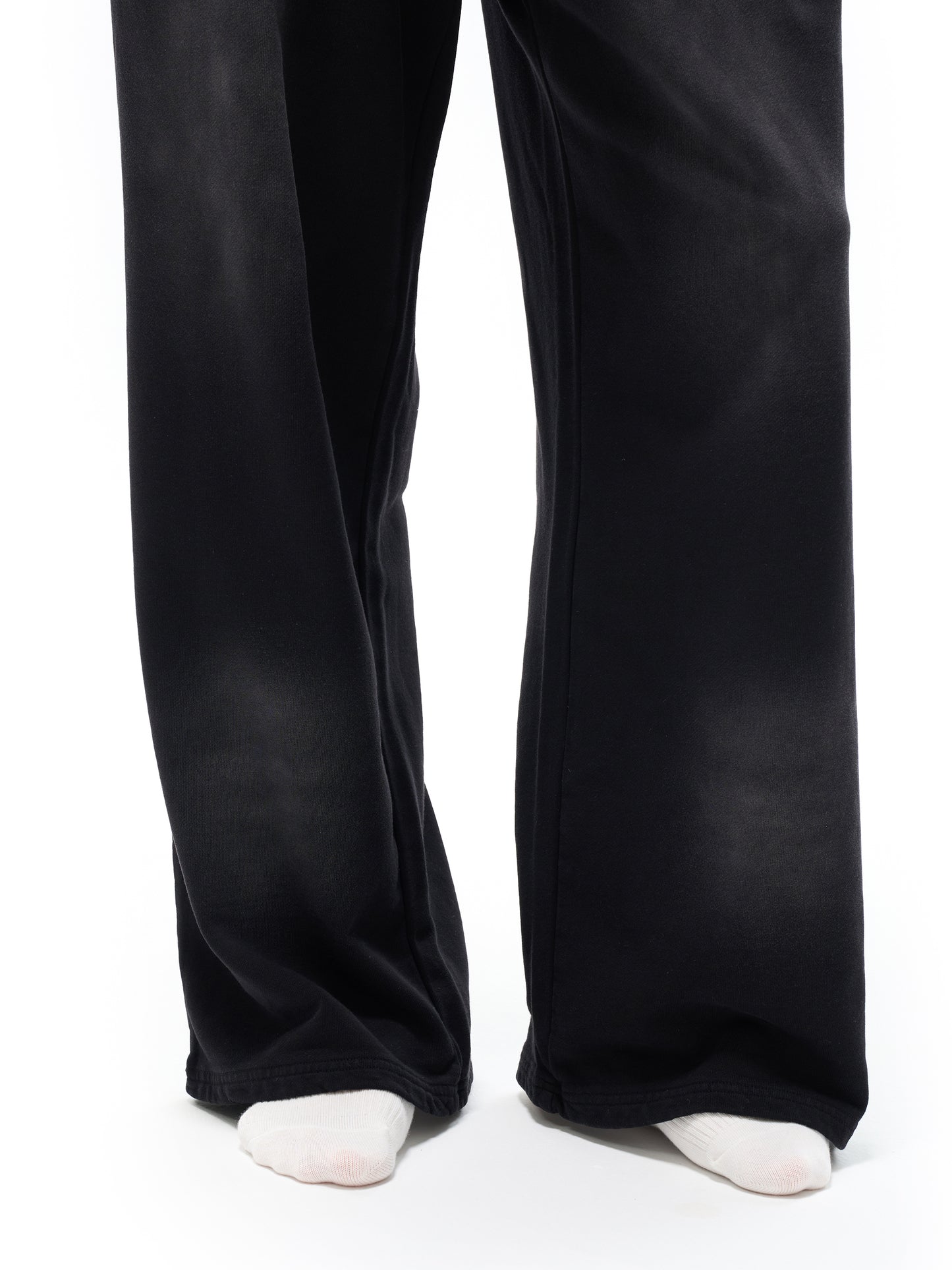 washed wide leg sweatpants,stussy inspired sweatpants,unisex streetwear pants,vintage cotton sweatpants,oversized joggers,heavyweight fleece pants,pure cotton wide leg sweats,loose fit sweatpants,washed streetwear trousers